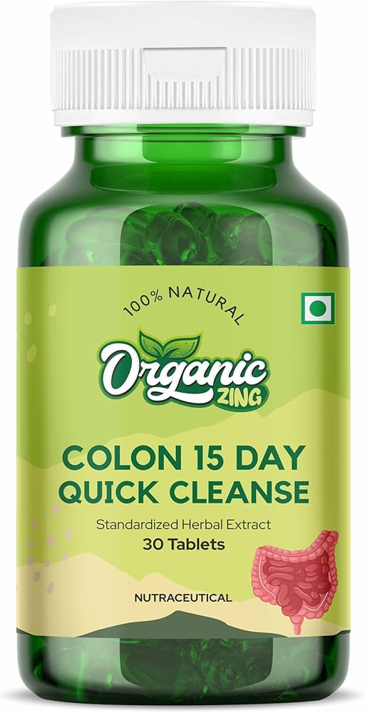 Amazon.com: ORGANIC ZING 15-Day Quick Colon Cleanse - Natural Aloe