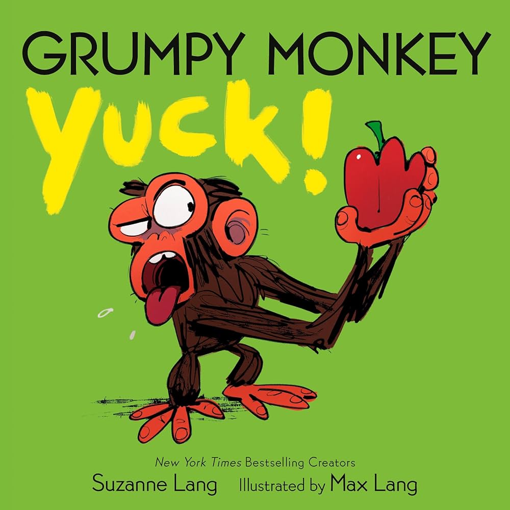 Grumpy Monkey Yuck! (Grumpy Monkey Board Books): Lang, Suzanne