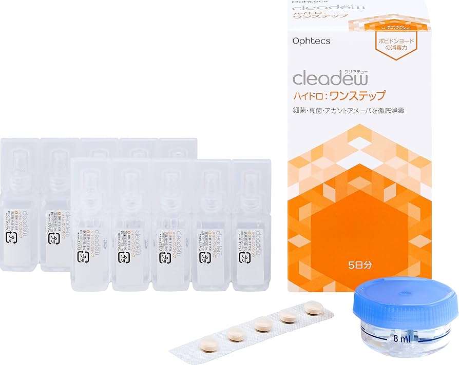 Amazon | オフテクス cleadew ハイドロ:ワンステップ 5日分 | クリア