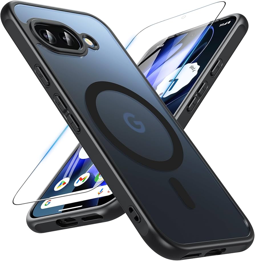 Amazon.co.jp: OWKEY Google Pixel 9a ケース 【ガラスフィルム付き