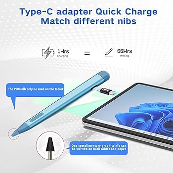 Amazon | Surface スリムペン2、Surface用タッチペン Surface ペン