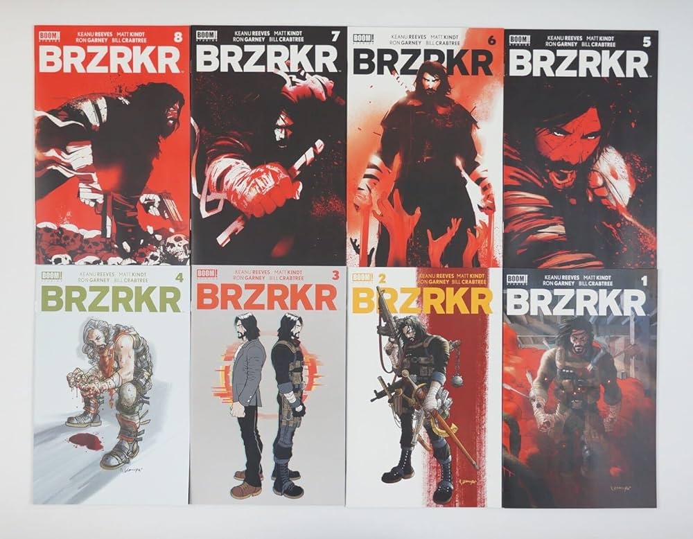 BRZRKR #1 2 3 4 5 6 7 8 9 10 11 12 complete series (Standard Cover