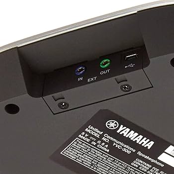 Amazon.com: YAMAHA YVC-330 Portable USB & Bluetooth Conference
