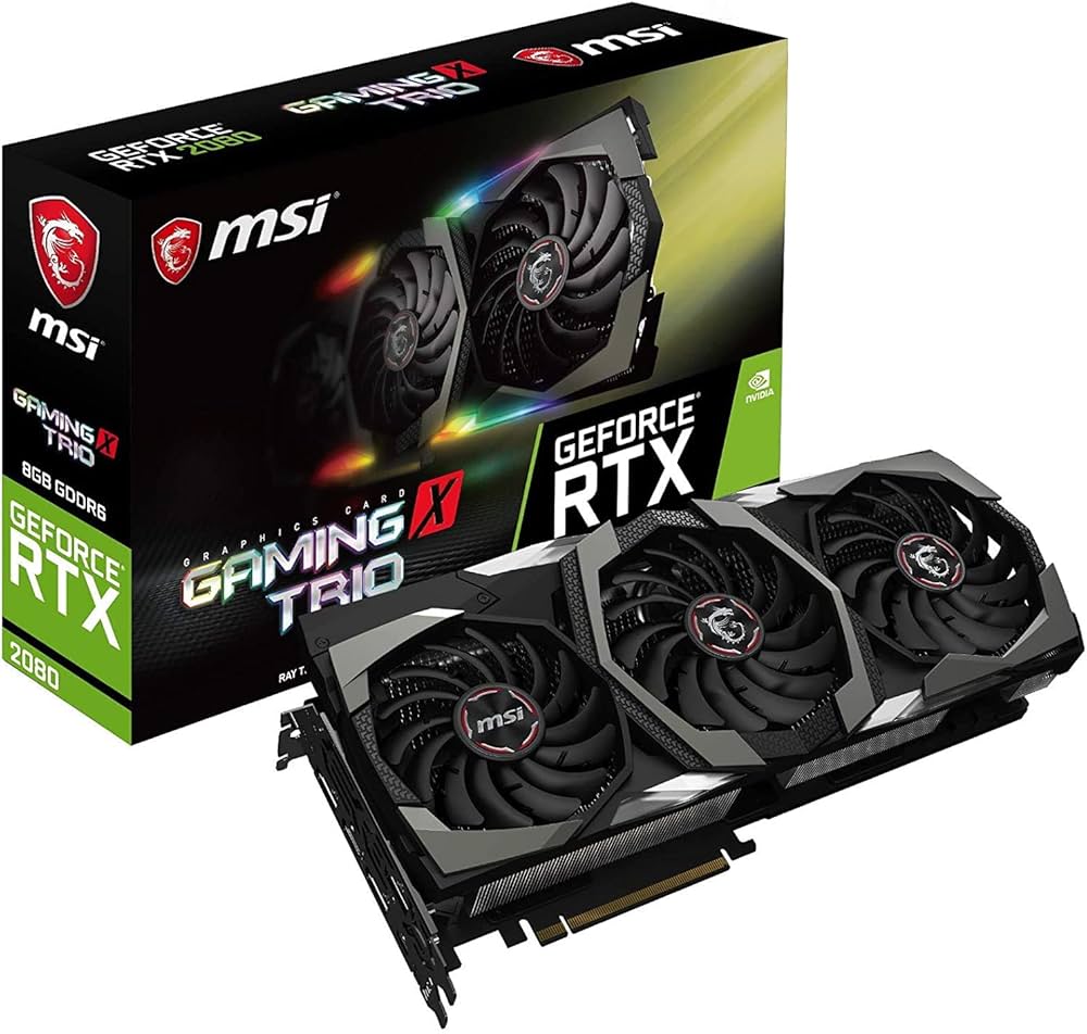 Amazon | MSI GeForce RTX 2080 GAMING X TRIO グラフィックスボード