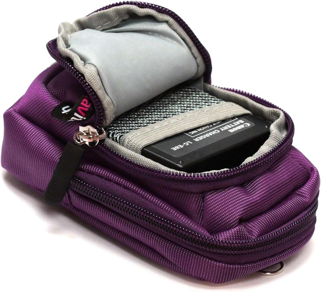 Amazon.com : Navitech Purple Compact Camera Case Compatible with