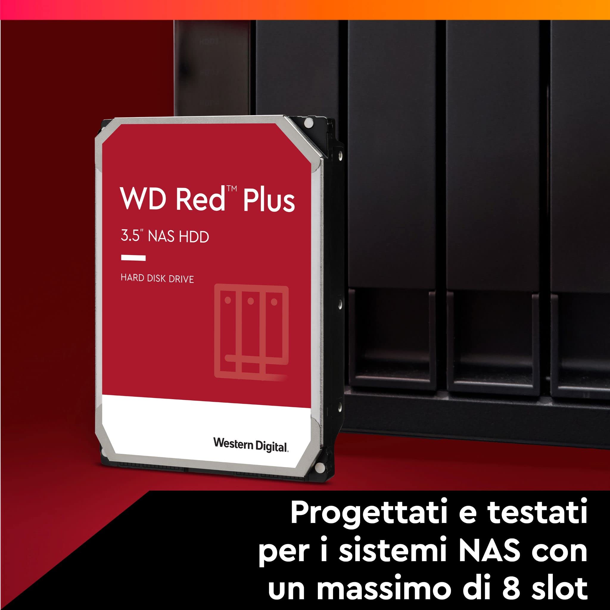 Amazon | WD Red Plus 4TB NAS 3.5インチ 内蔵ハードドライブ - 5,400
