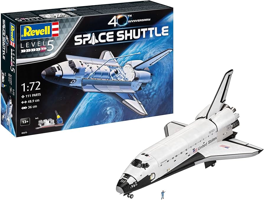 Amazon | 1/72 ギフトセット スペースシャトル 40周年記念 プラモデル
