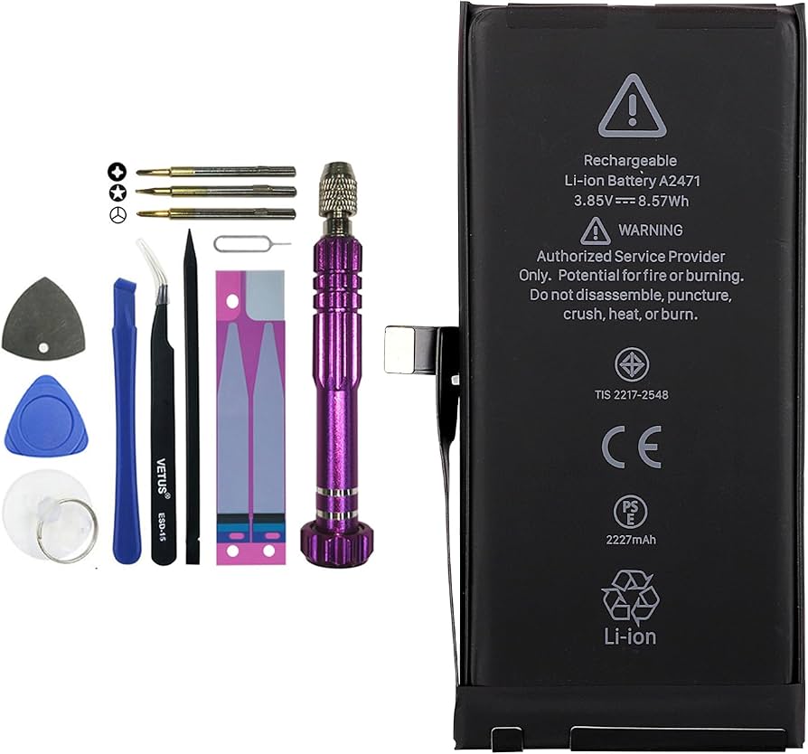 Amazon.com: Vvsialeek A2471 Replacement Battery for iPhone 12 Mini