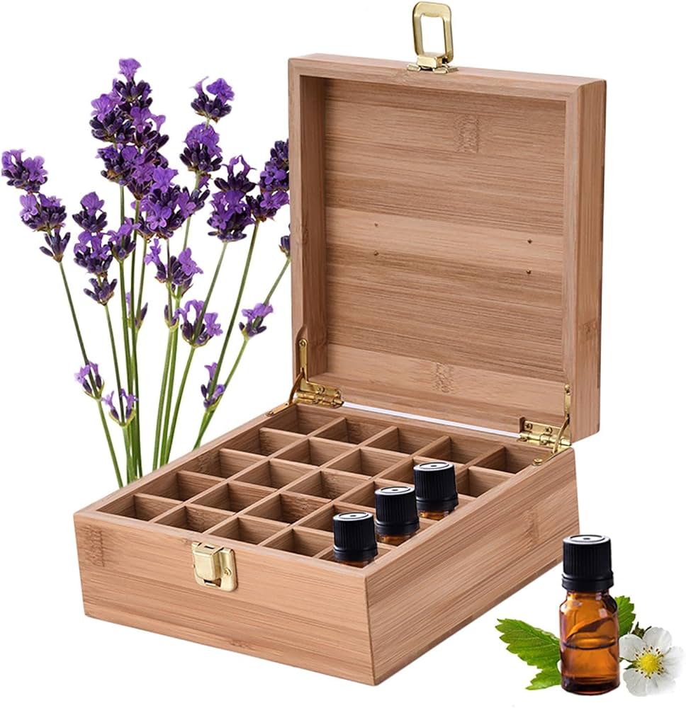 Amazon.co.jp: エッセンシャルオイル収納ボックス アロマオイル収納