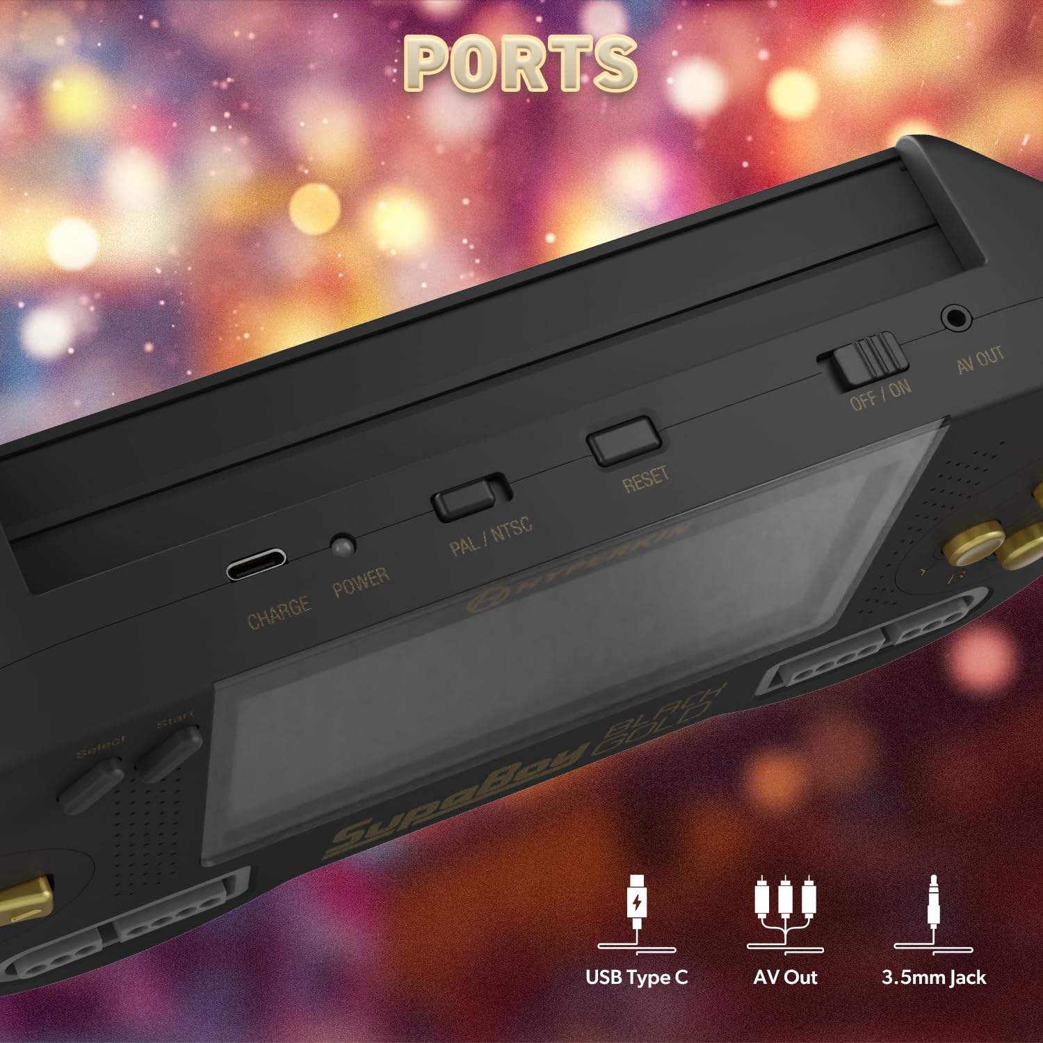 Amazon | HYPERKIN SUPABOY Black Gold【USB type-C エディション