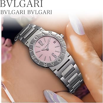 Amazon.co.jp: [ブルガリ] 腕時計 Watch ブルガリブルガリ ピンク文字