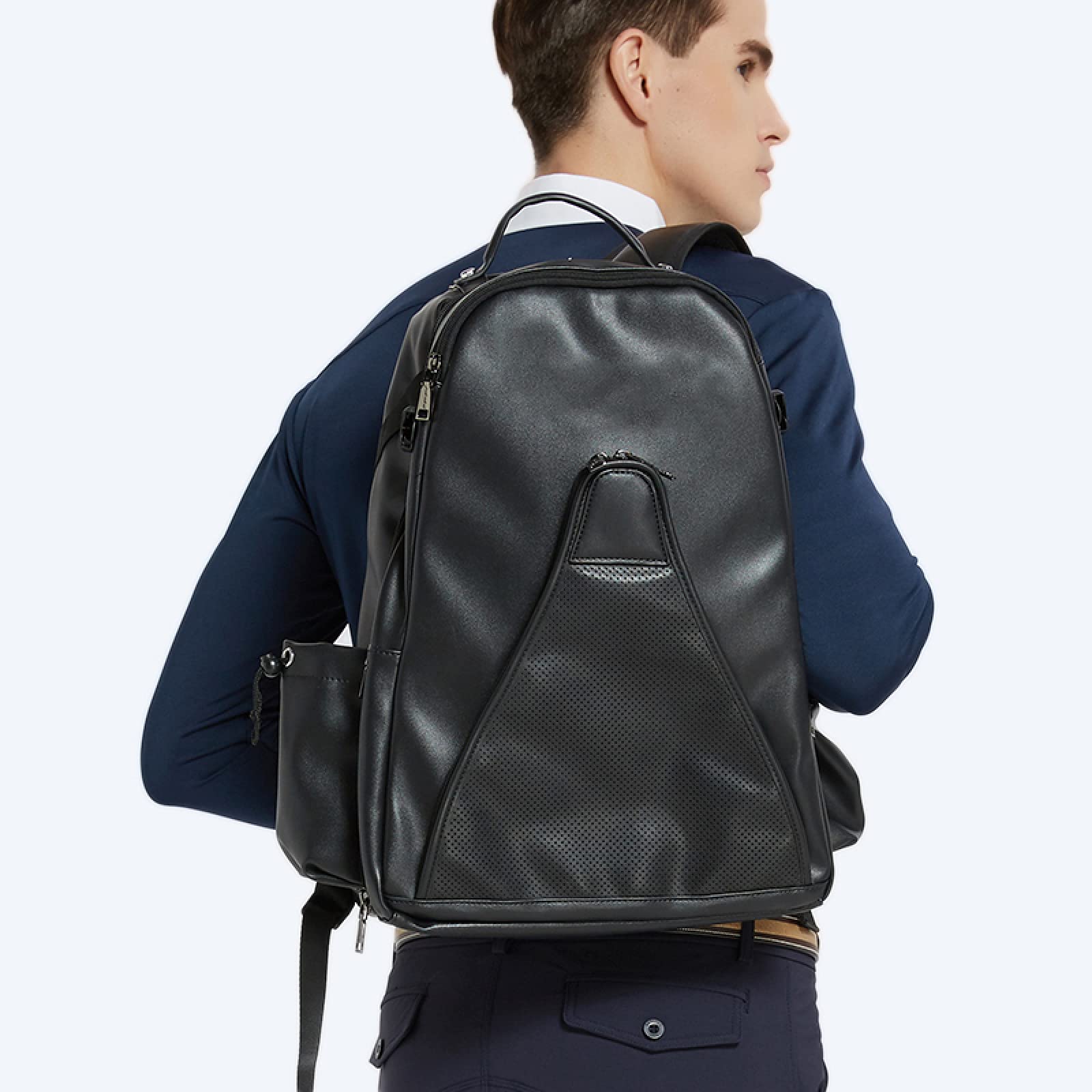 Amazon.co.jp: TIKEN 乗馬バッグバックパック男女兼用乗馬用品 Black