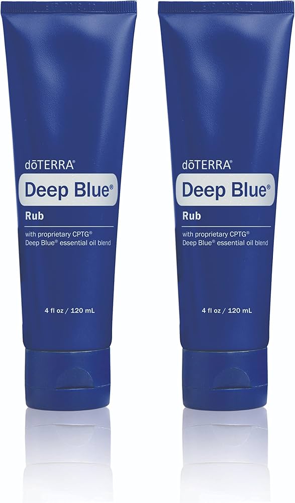 Amazon.com: doTERRA Deep Blue Rub - 4 oz (2 Pack) : Health & Household