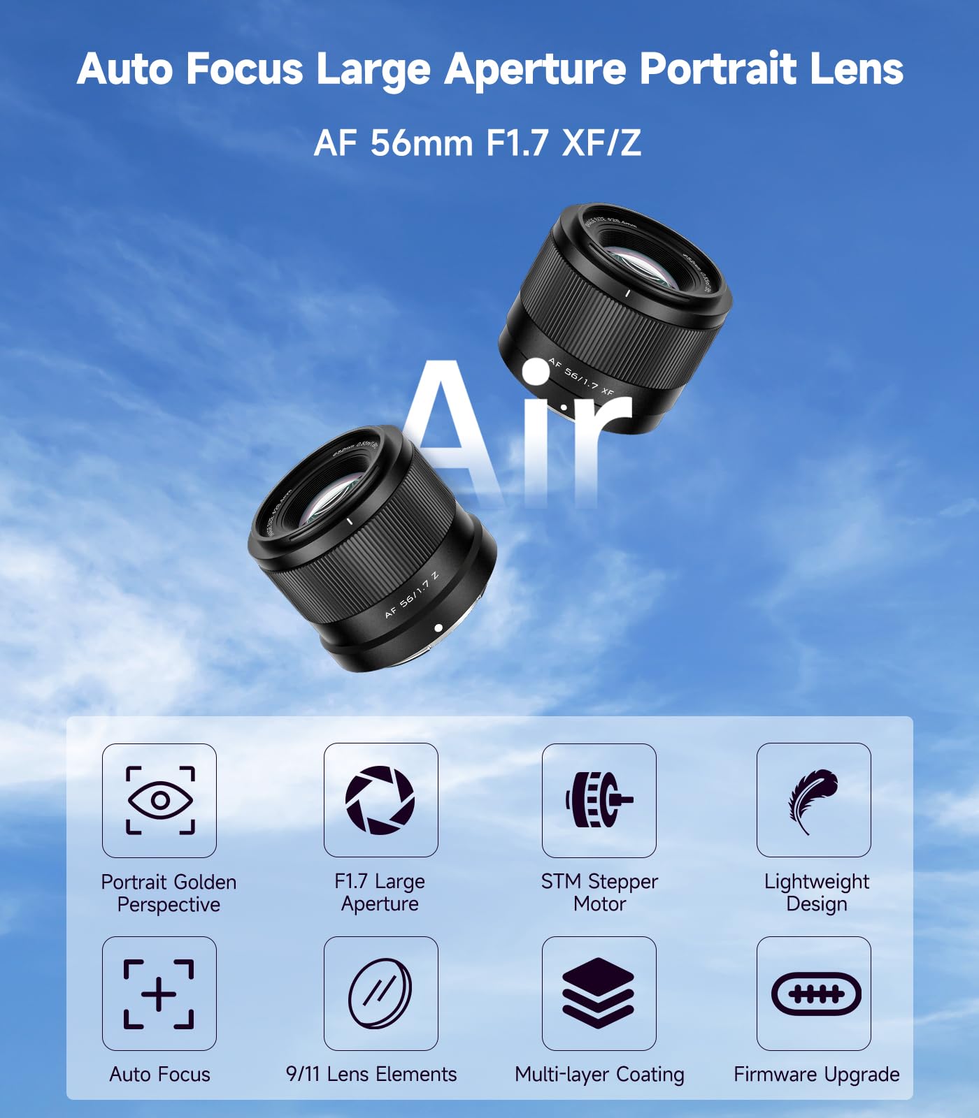 Amazon.com : VILTROX 56mm F1.7 f/1.7 AF Lens for Nikon Z Mount