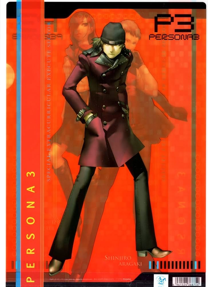 Amazon.co.jp: ペルソナ3 クリアファイル / B 桐条美鶴 & 真田明彦