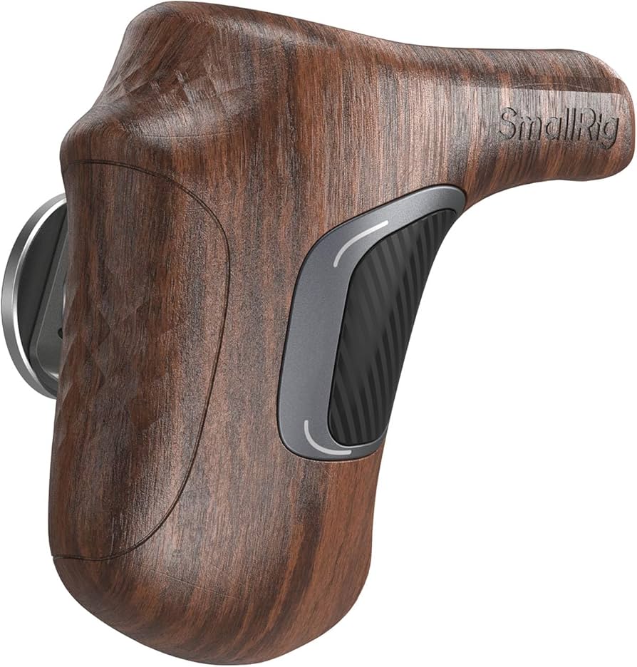 Amazon.com: SMALLRIG Rotating Left-Side Wooden Handle for ARRI