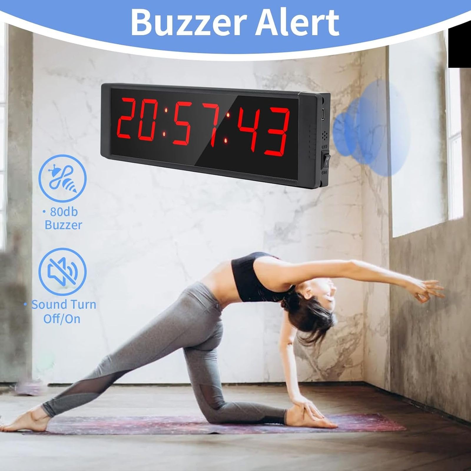 Amazon.co.jp: Ousmile 大型ストップウォッチ スタート/ストップボタン