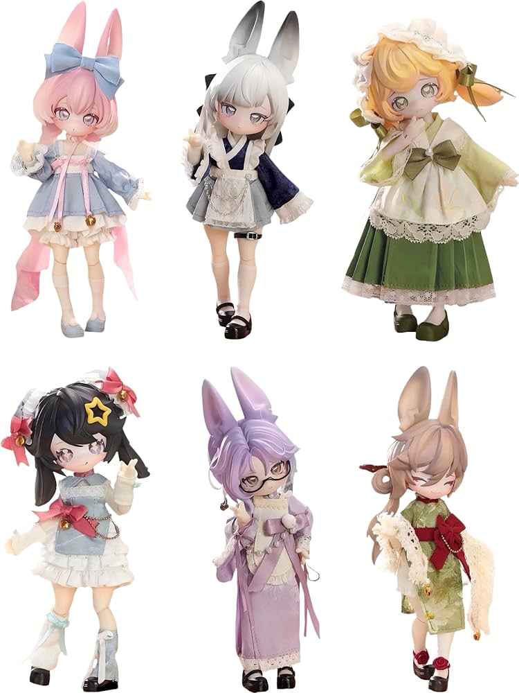 Amazon.co.jp: Briskyjp 不可食用人形 ウサギの赤ちゃんの「月飛び時間