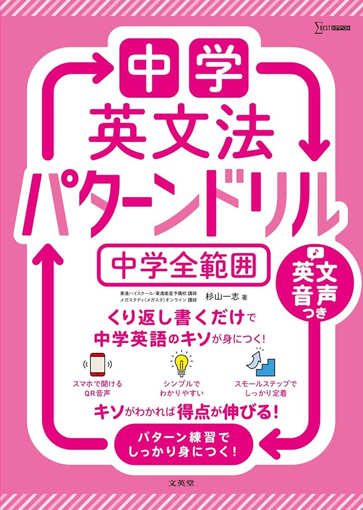 中学英文法 パターンドリル 中学全範囲 (シグマベスト) | 杉山 一志