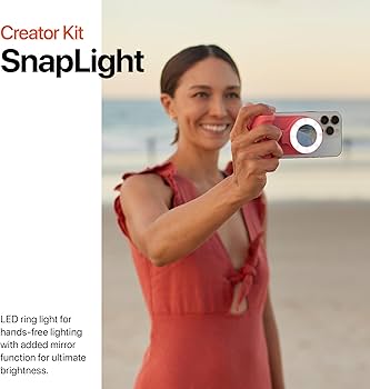 Amazon.com: ShiftCam SnapGrip Creator Kit for Content Creators