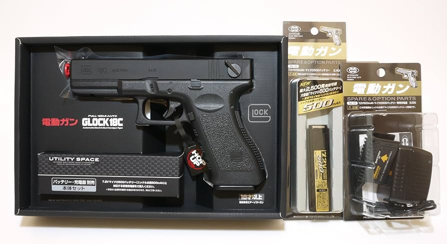 Amazon | 東京マルイ GLOCK18C グロック18C 電動ハンドガン バッテリー