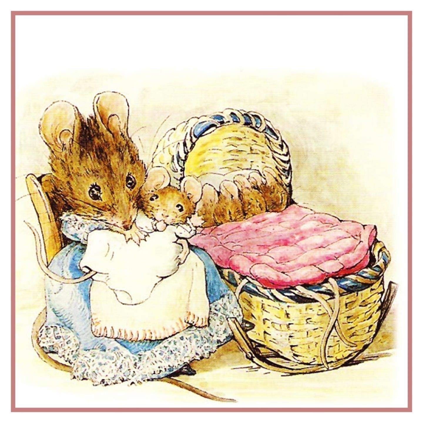 Amazon.com: Hunca Munca and Her Babies nspired by Beatrix Potter