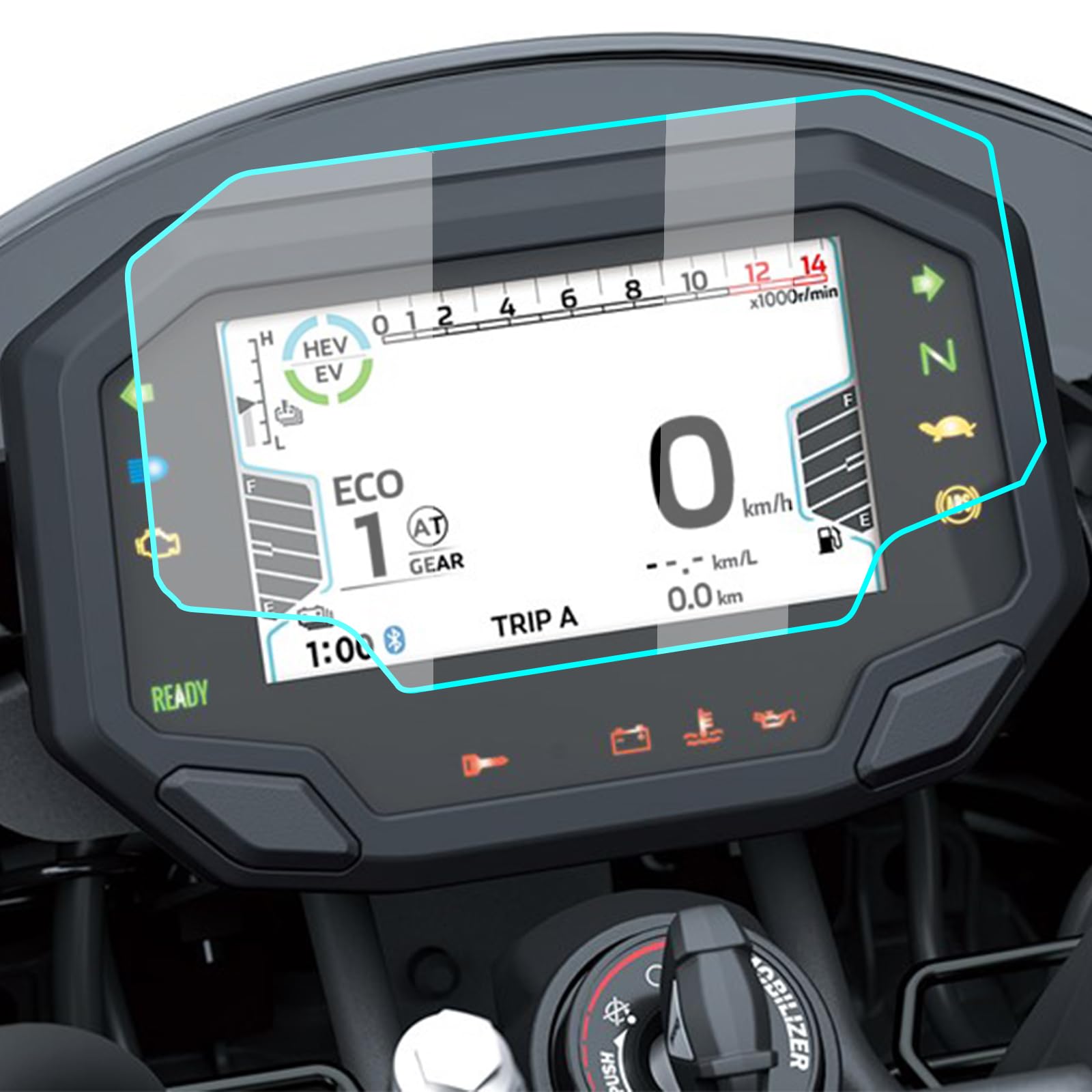 Amazon.co.jp: スピードメーターの表示スクリーンプロテクターフィルム