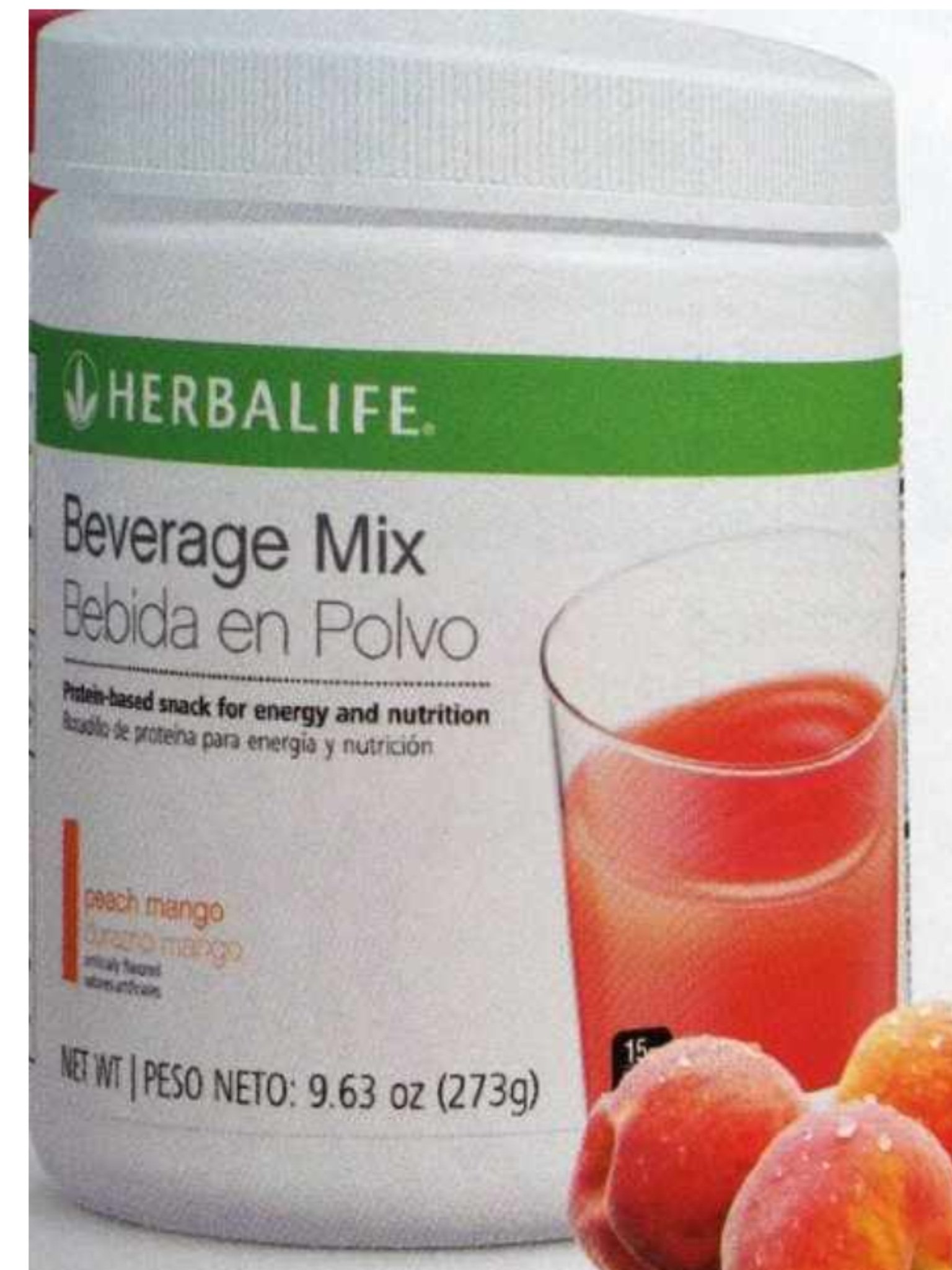 Amazon.com : Herbalife Beverage Mix Canister Peach Mango (14