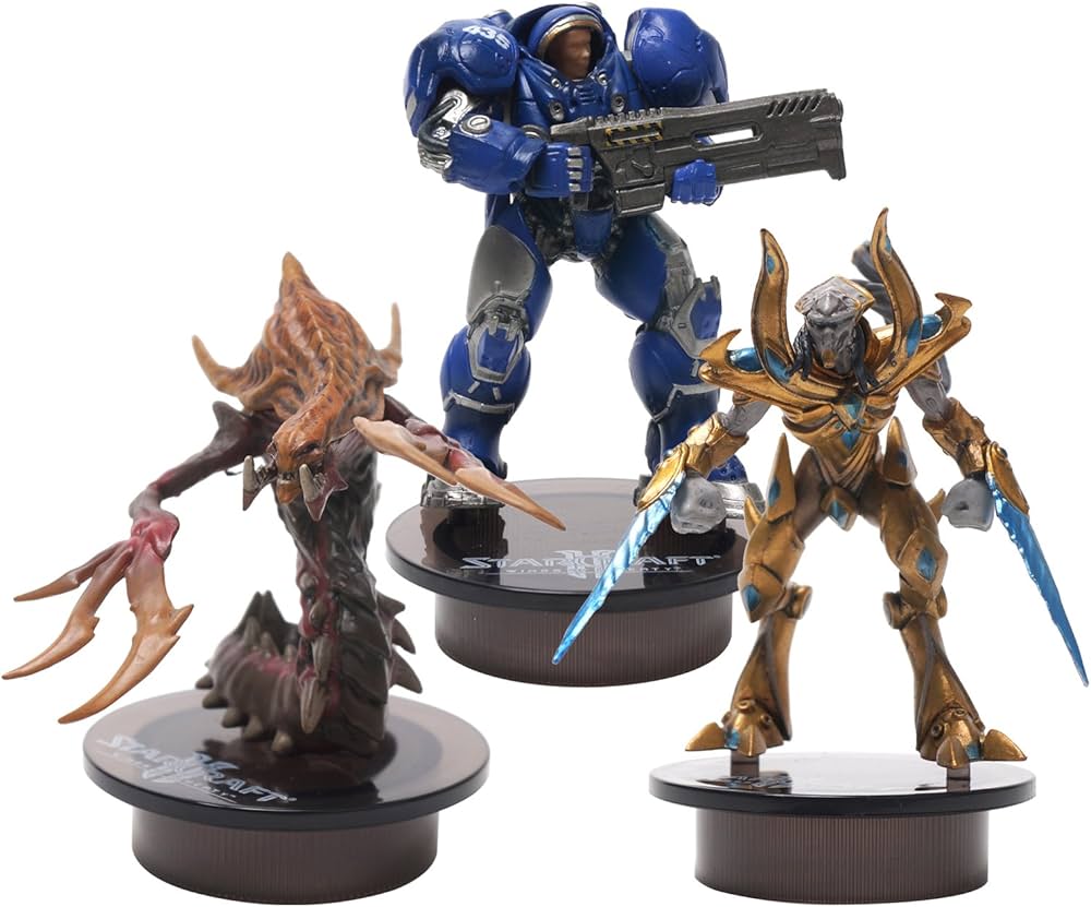 STARCRAFT 2 KOTOBUKIYA] TERRAN (Marine), PROTOSS (Zealot