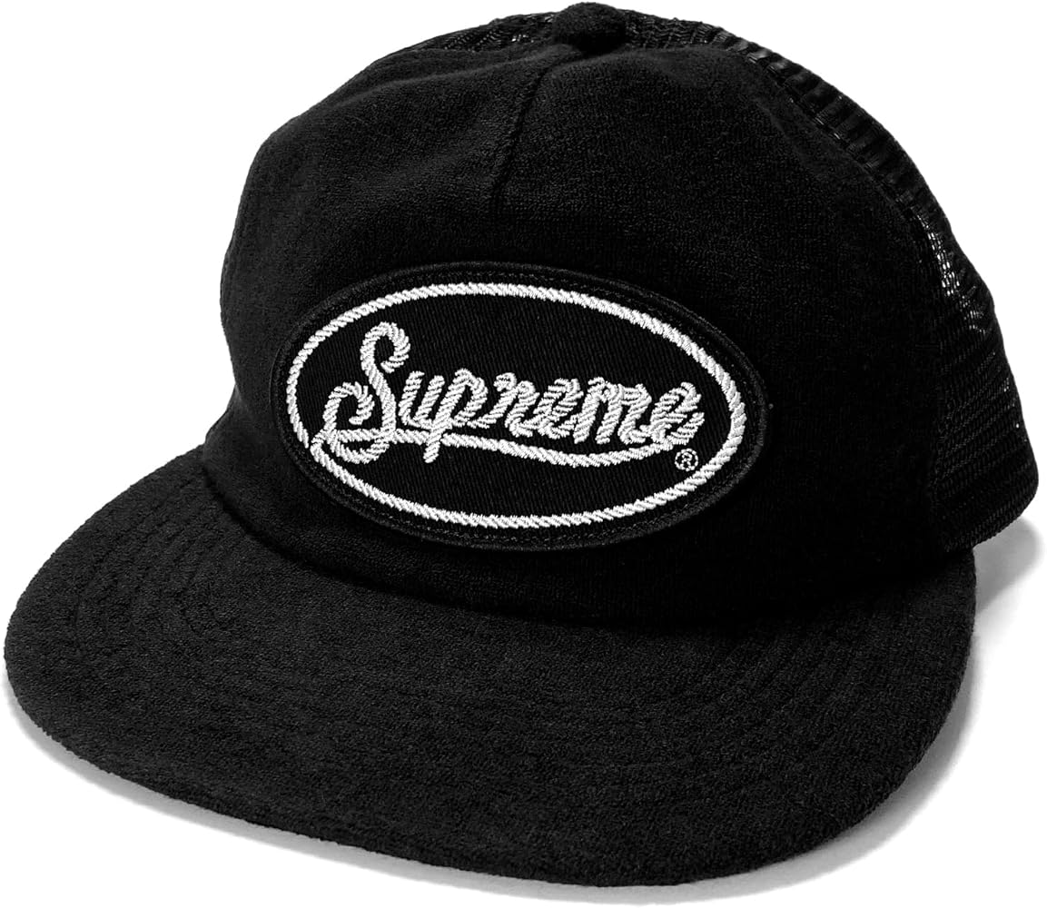 Amazon | [シュプリーム] メンズ テリーメッシュバック5パネルキャップ