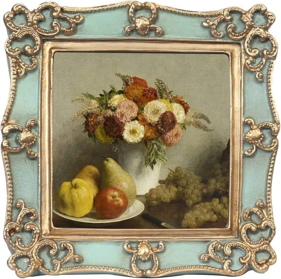 Amazon.co.jp: PARAFAYER ヴィンテージ小型写真フレーム 4x4