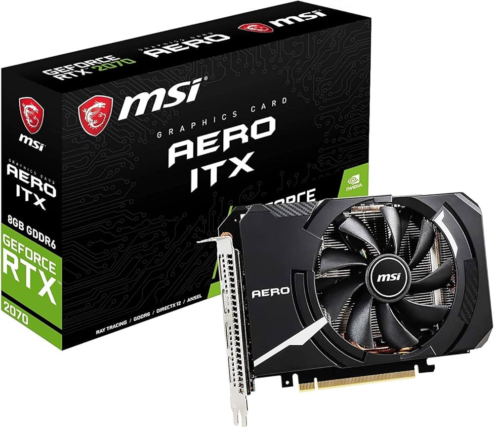 Amazon | MSI GeForce RTX 2070 AERO ITX 8G グラフィックスボード