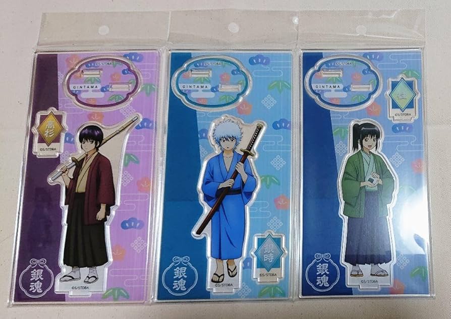 Amazon.co.jp: 銀魂 松下村塾時代 銀時&高杉&桂 3点セット : ホビー