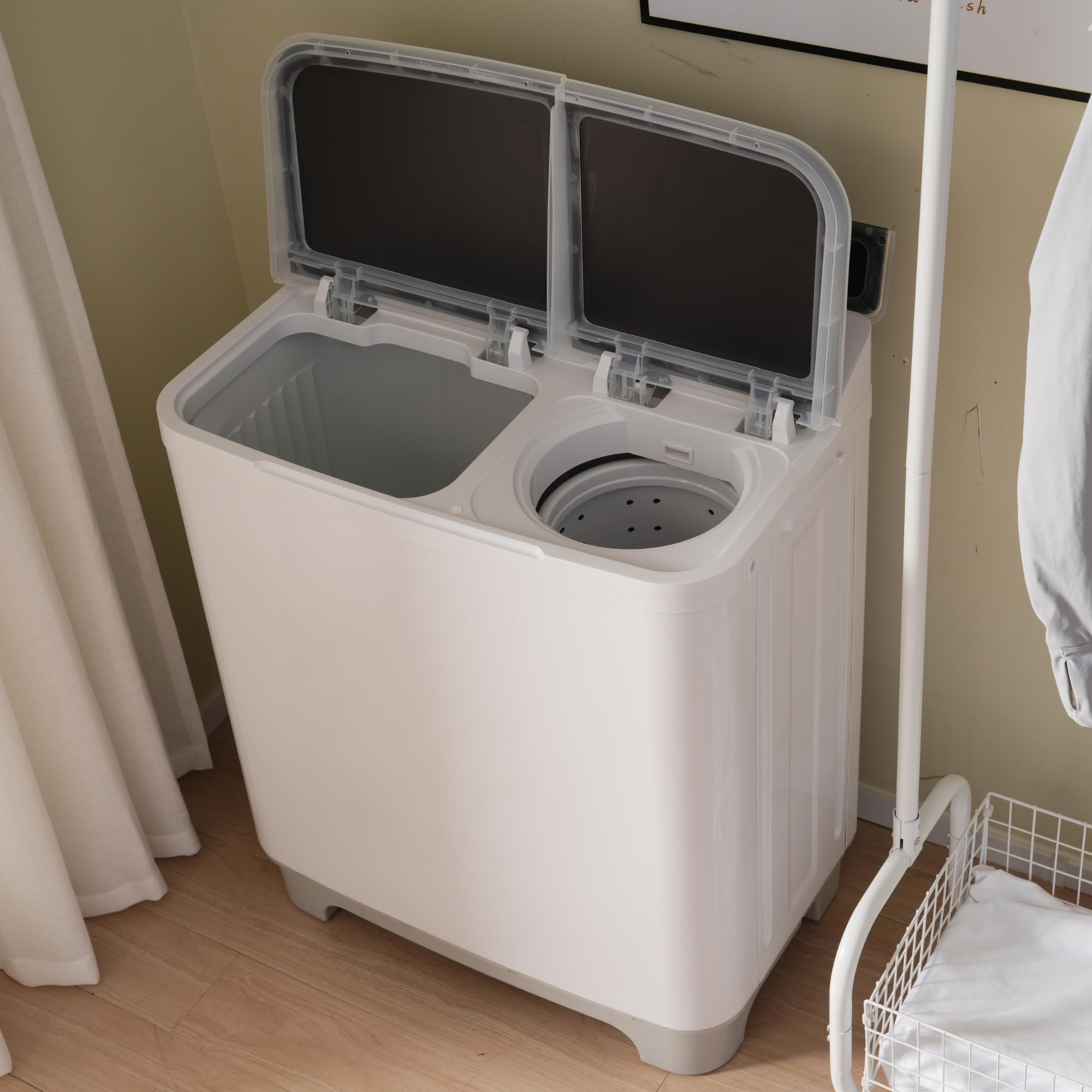 Amazon | GDFStudio ARBR 2槽式洗濯機 洗濯機 一人暮らし 小型 2層式