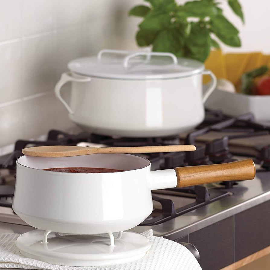 Amazon｜DANSK コベンスタイルII 片手鍋 18cm ホワイト 833300｜片手鍋