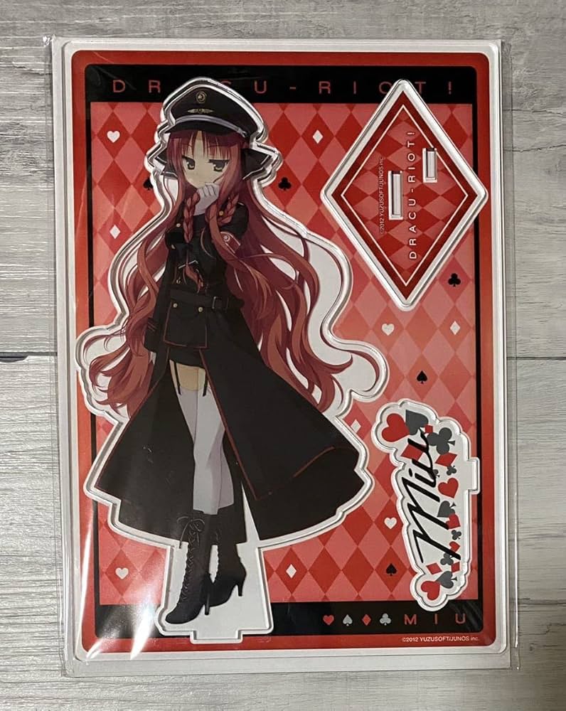 Amazon.co.jp: ゆずソフト ドラクリオット DRACU-RIOT! アクリルキャラ