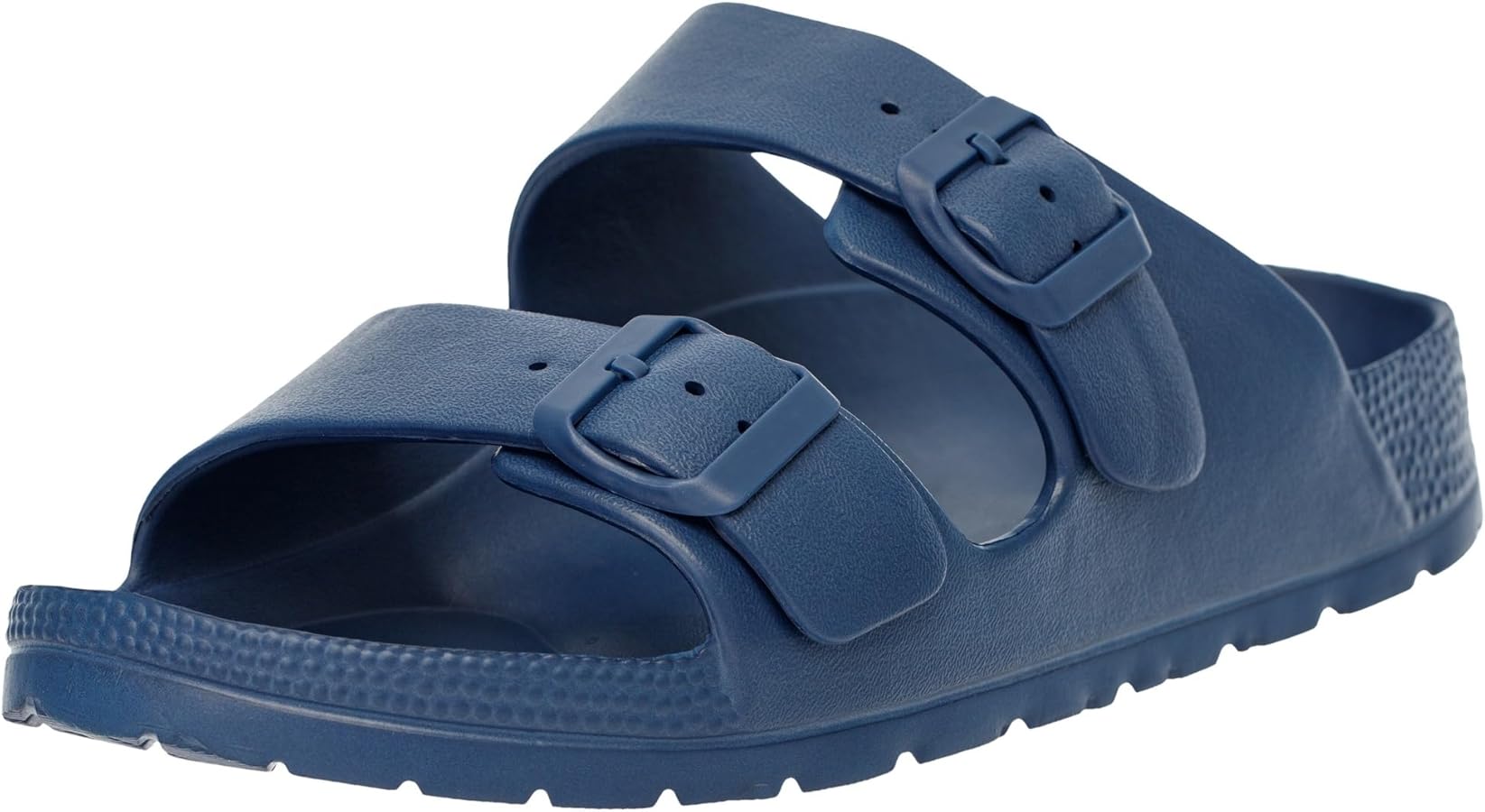 Amazon.com | Alpine Swiss Mens Double Strap Slide Sandals EVA Flat
