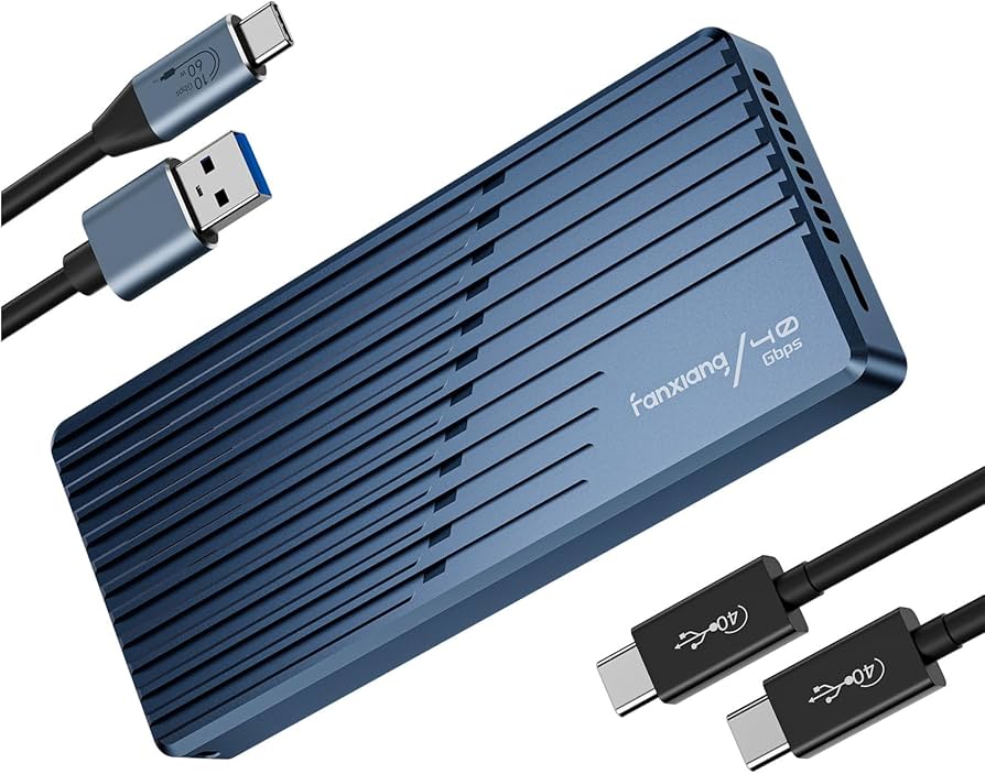 Amazon.com: fanxiang 40Gbps M.2 NVMe SSD Enclosure with Cooling
