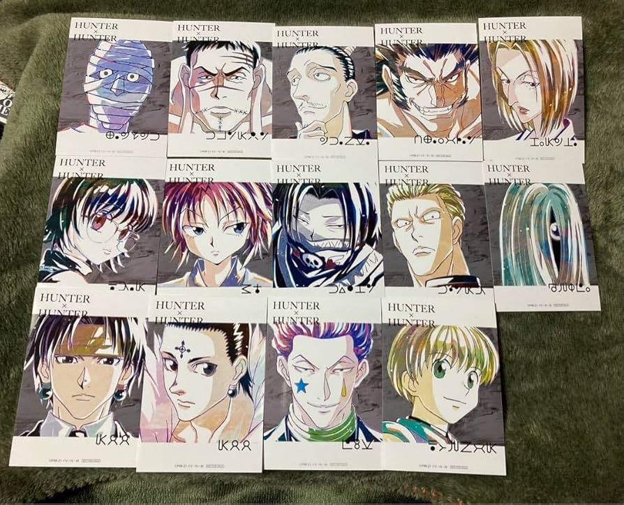 Amazon.co.jp: HUNTER×HUNTER ハンターハンター ブロマイド 幻影旅団