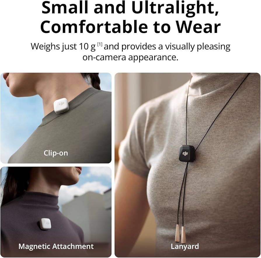 Amazon.com : DJI Mic Mini Transmitter (Arctic White), Ultralight