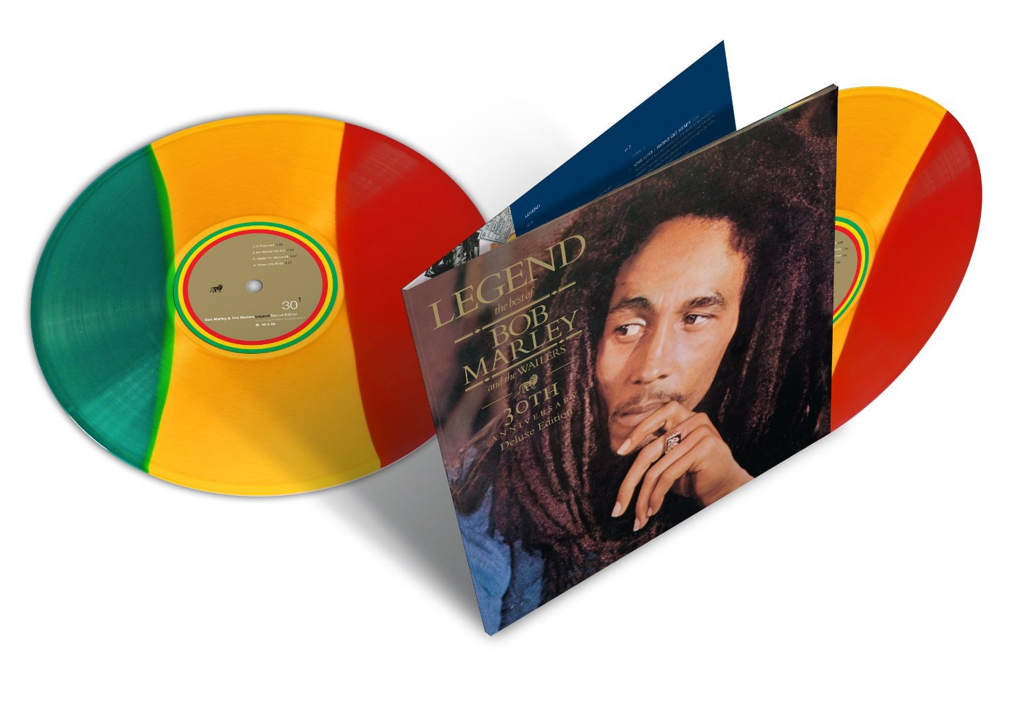Legend: 30th Anniversary [2LP Tricolor Vinyl]: MARLEY,BOB & THE