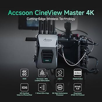 Amazon | Accsoon CineView Master 4K Receiver | Accsoon | Bluetooth