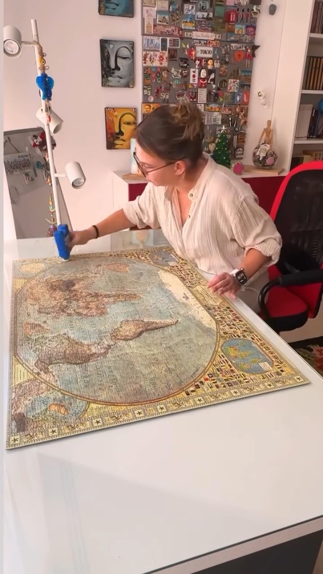 Amazon.com: Anatolian 2000Piece Jigsaw Puzzle - World Map Jigsaw