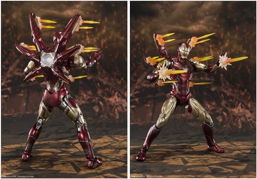 Amazon.com: TAMASHII NATIONS - Avengers: Endgame - Iron Man Mk. 85