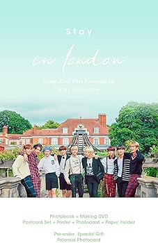 K-POP Stray Kids - The First Photobook, Stay in London incl. 325pg