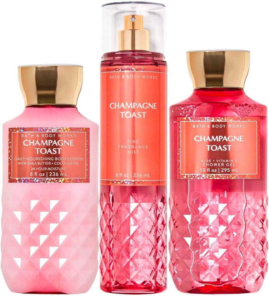 Amazon.com : Bath & Body Works - Champagne Toast - Daily Trio