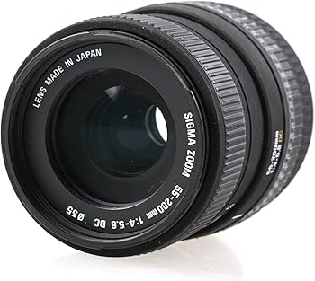 Amazon.com : Sigma 55-200mm f/4-5.6 DC Telephoto Zoom Lens for