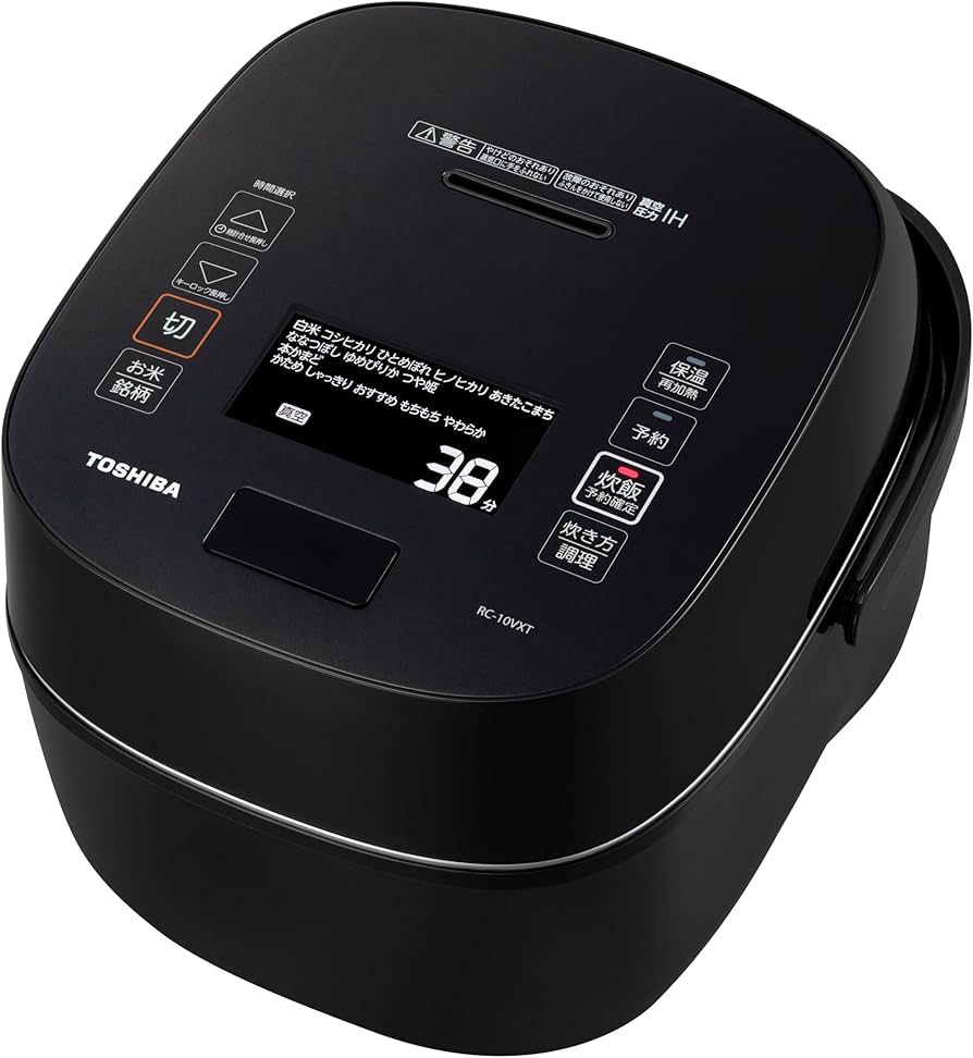 Amazon | 東芝(TOSHIBA) 炊飯器 5.5合 真空圧力IHジャー炊飯器 大火力