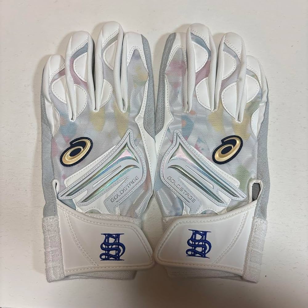 鈴木誠也バッティンググローブNPB実使用ロゴ刺繍入り広島カープ時代の