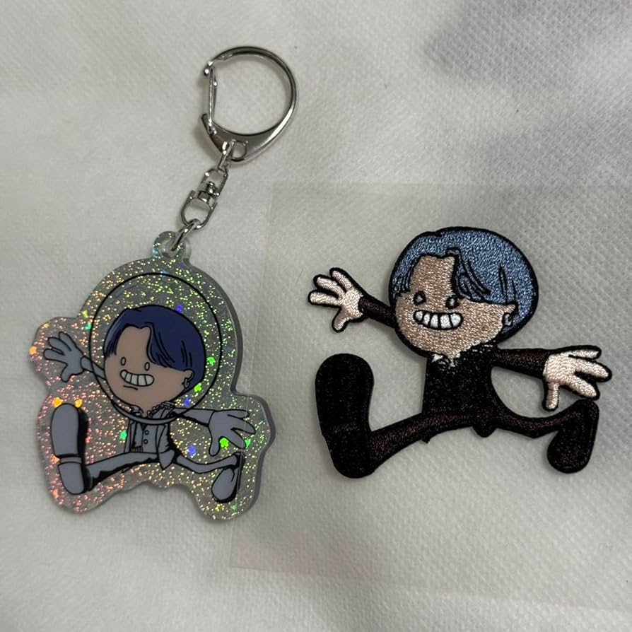 Amazon.co.jp: Mrs. GREEN APPLゼンジン 若井滉斗 ひろぱ キーホルダー